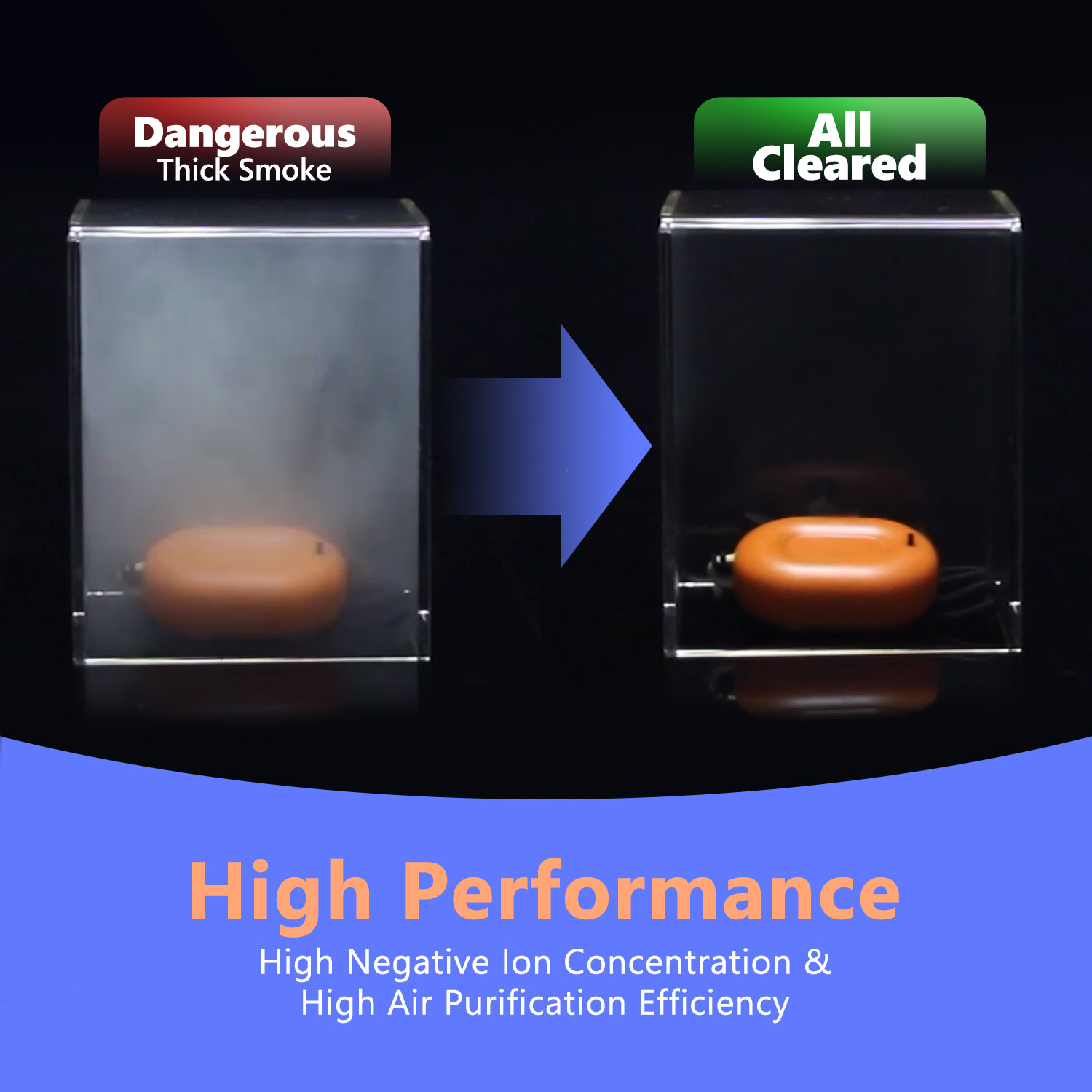 negative ion necklace personal air purifier removes secondhand cigarette smoke