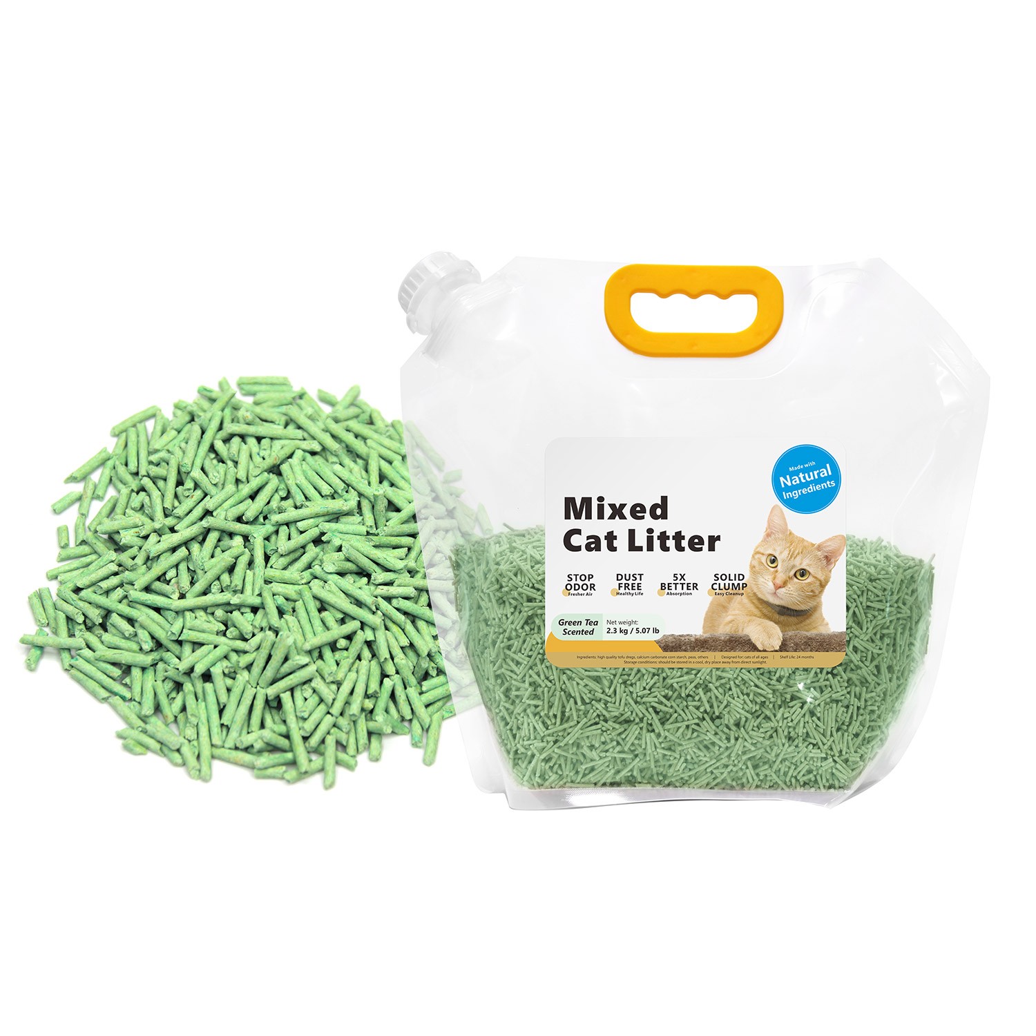 Green Tea Scented Cat Litter