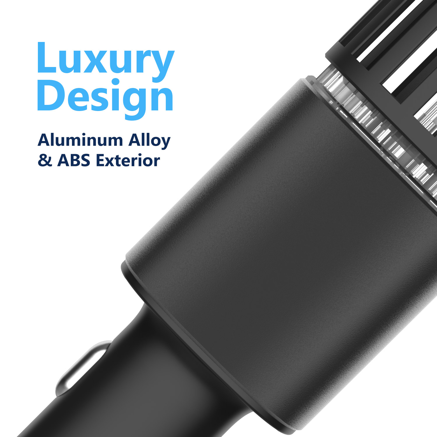 aluminum alloy car air purifier